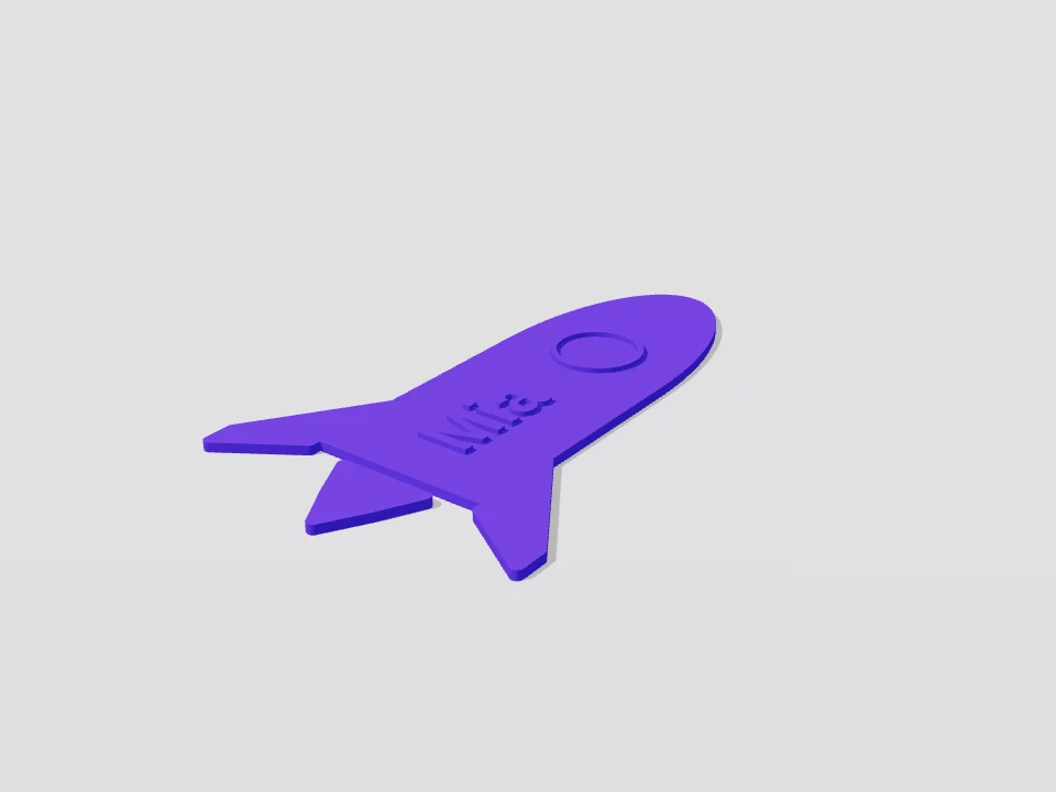 Pack Espace, rendu du modèle 3D